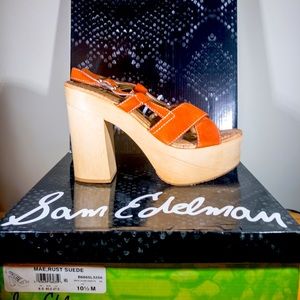 Sam Edelman Mae in Rust Suede